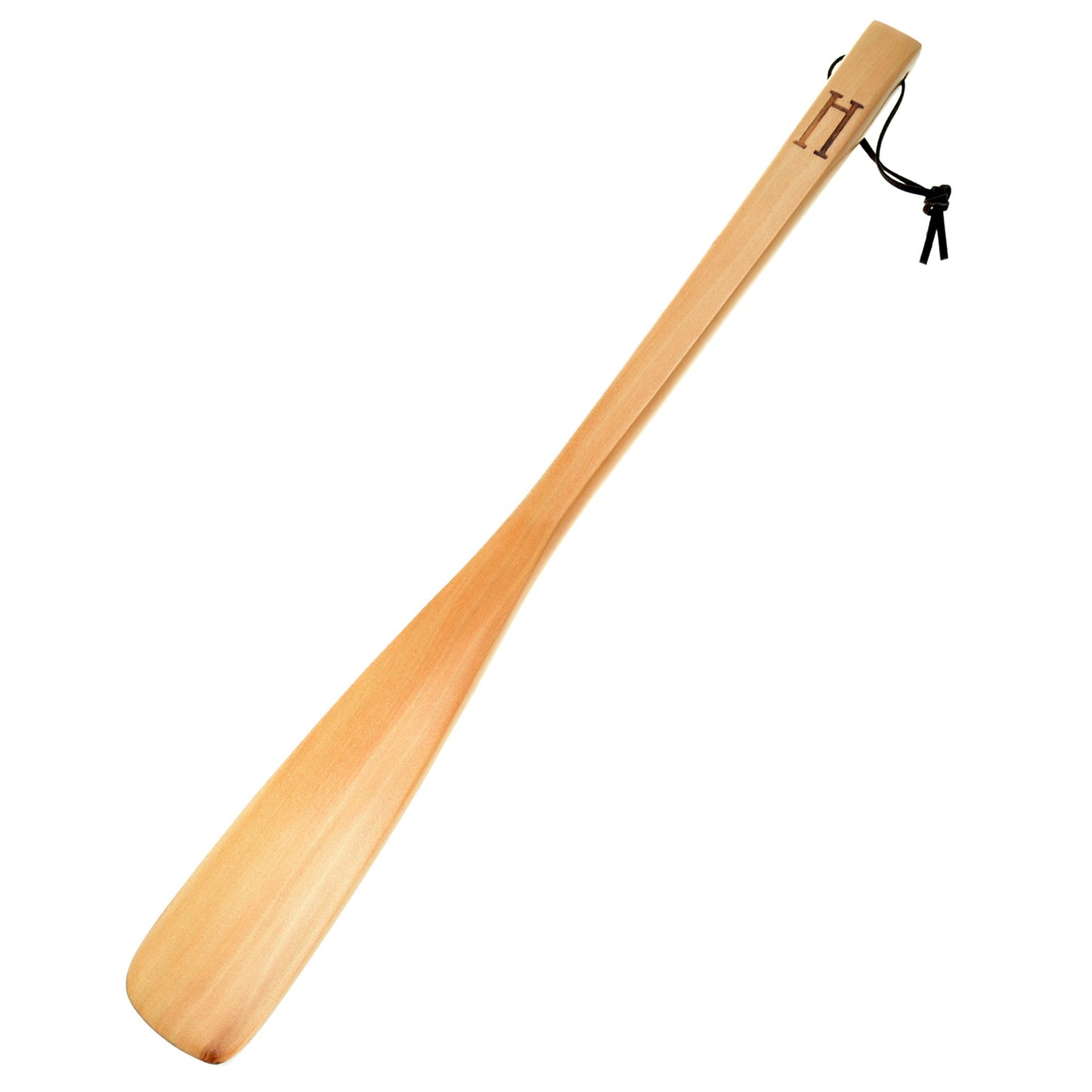 38cm Beech Wood Shoe Horn