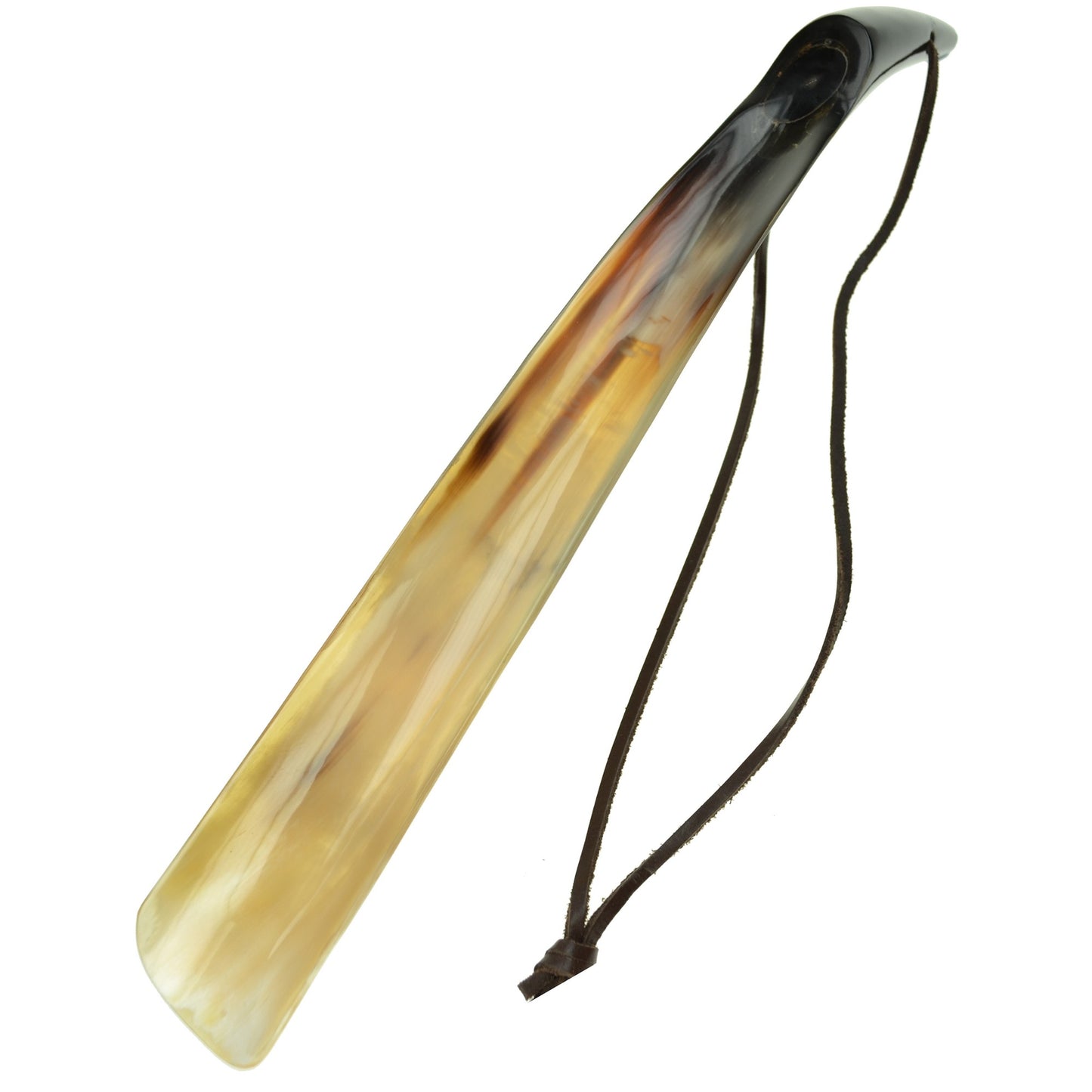 Dasco 15", 37-41cm long - Handcrafted Real Horn Shoe Horn