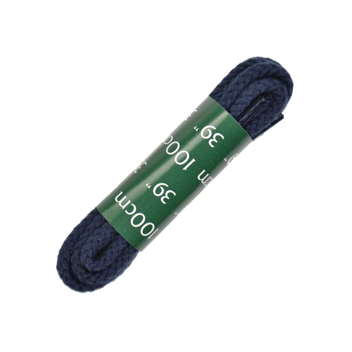 100cm Dasco Thick Cord Shoe Laces - Navy Blue