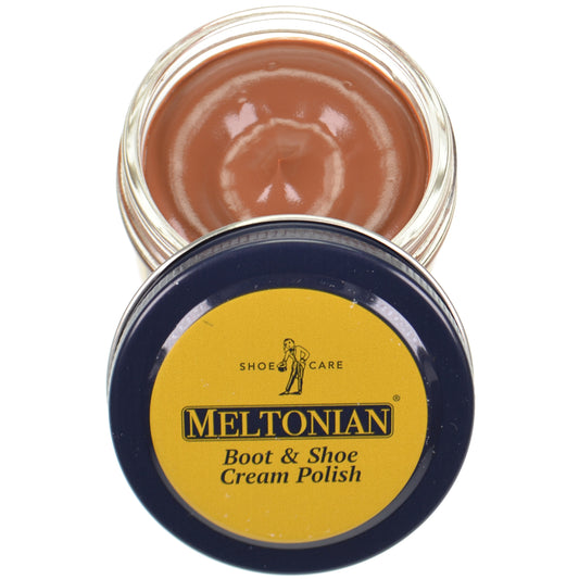 Meltonian Boot & Shoe Cream Polish - Tan