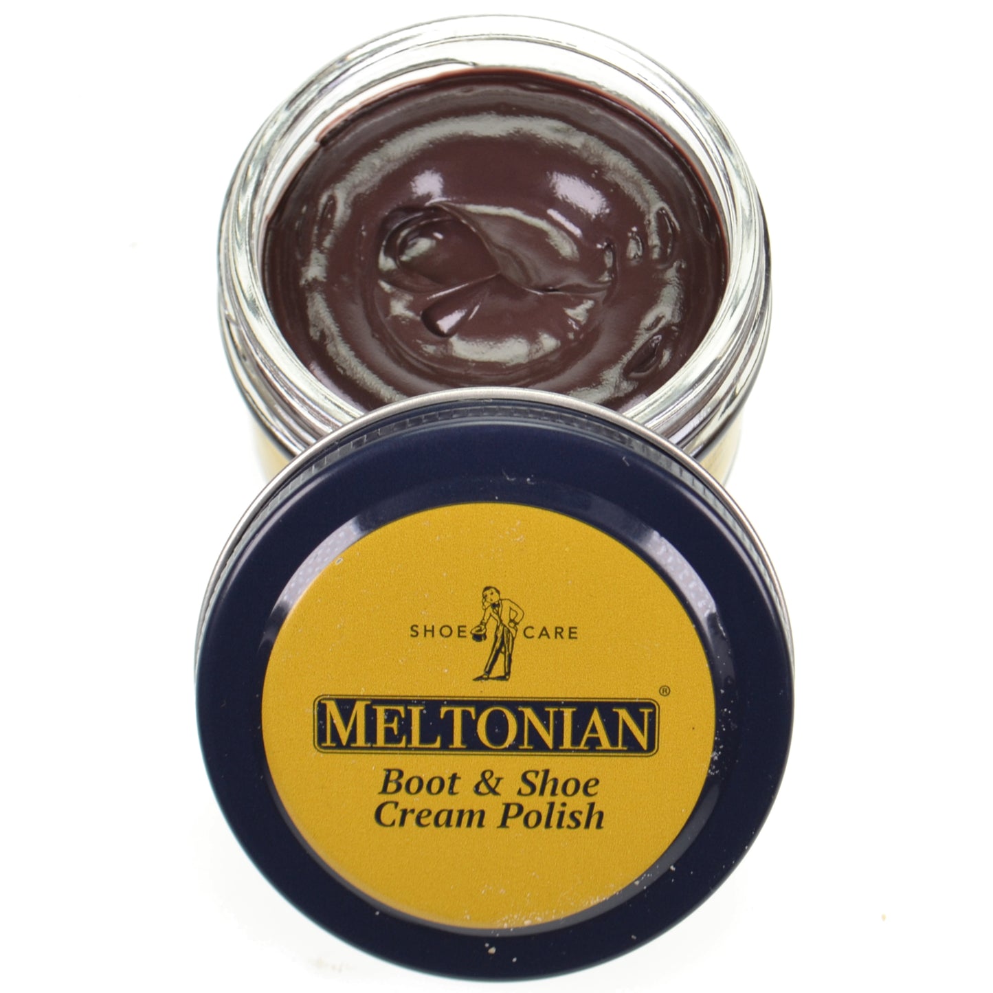 Meltonian Boot & Shoe Cream Polish - Dark Brown