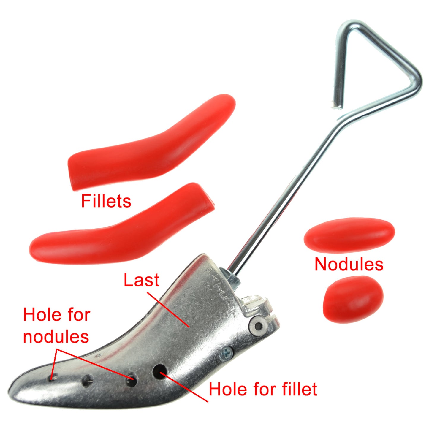 Metal Shoe Stretcher for widening shoes - Unisex