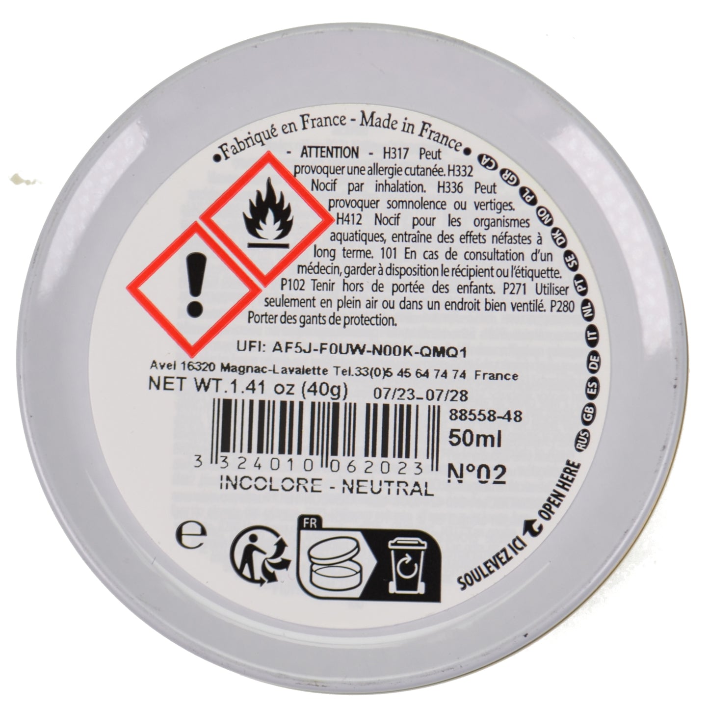 Saphir Amiral Mirror Gloss Shoe Polish - 50ml