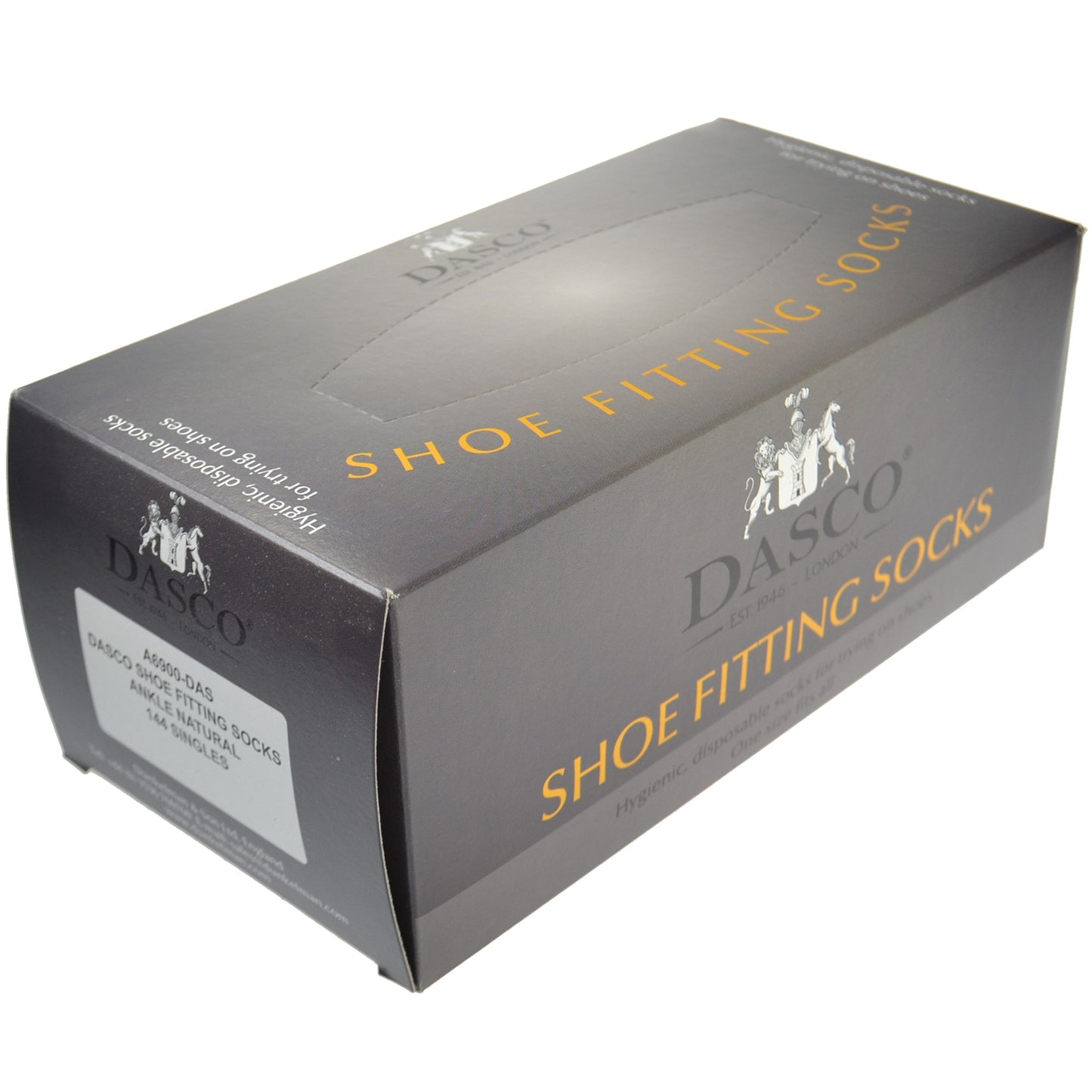 Dasco - 144pcs Nylon Shoe Fitting Socks - Low cut no show liner socks - Unisex