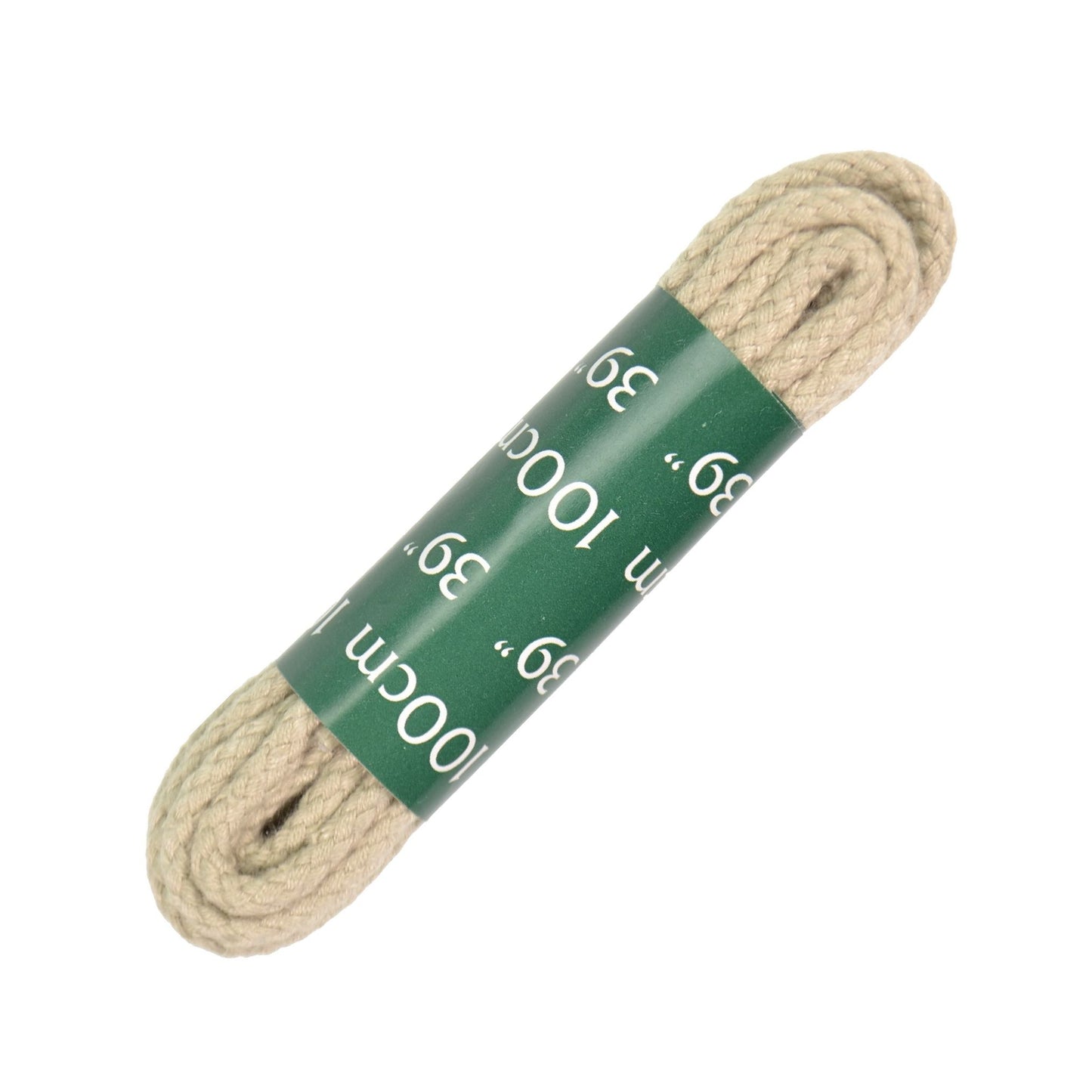 100cm Dasco Thick Cord Shoe Laces - Stone / Light Beige