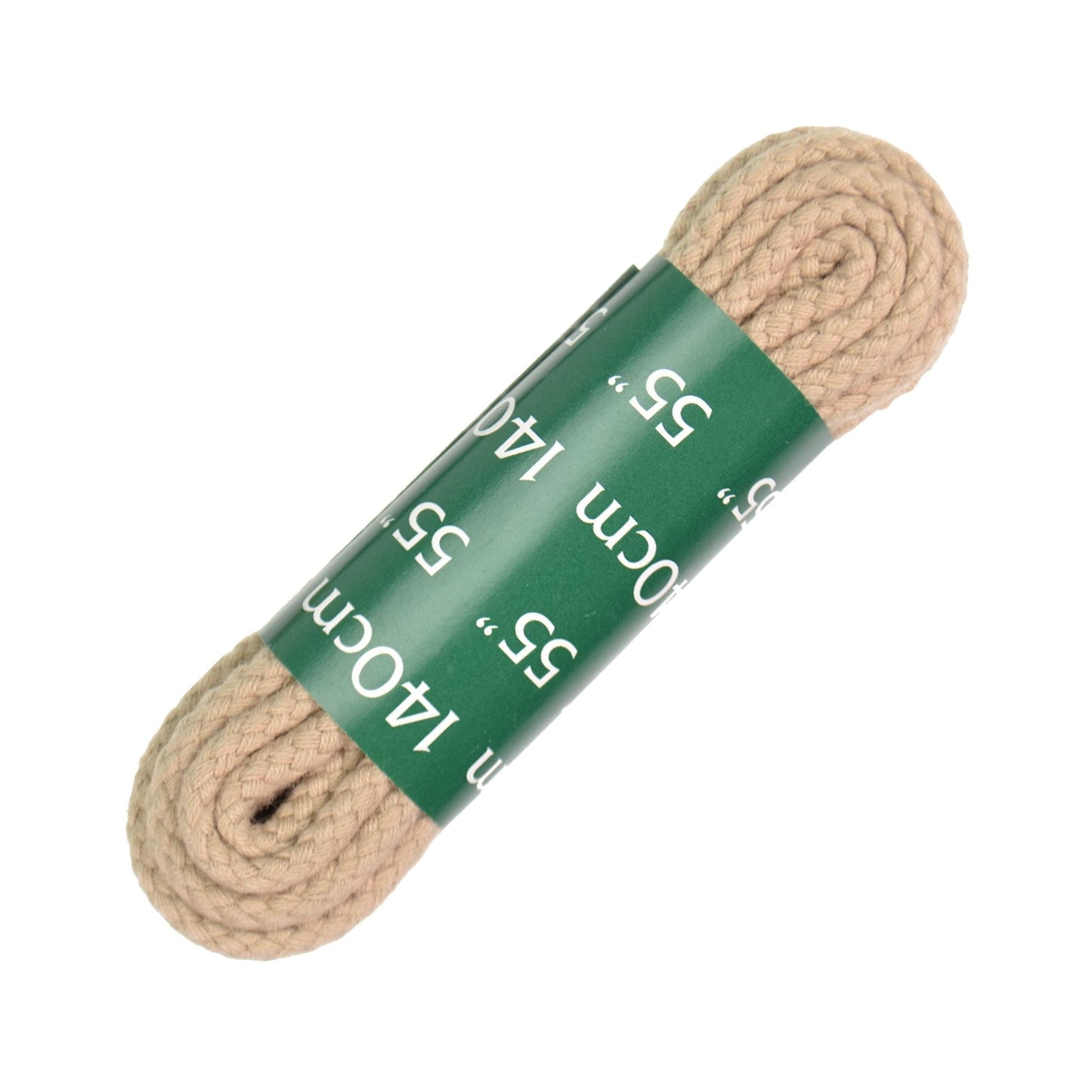 120cm Thick Cord Shoe Laces - Beige 4mm