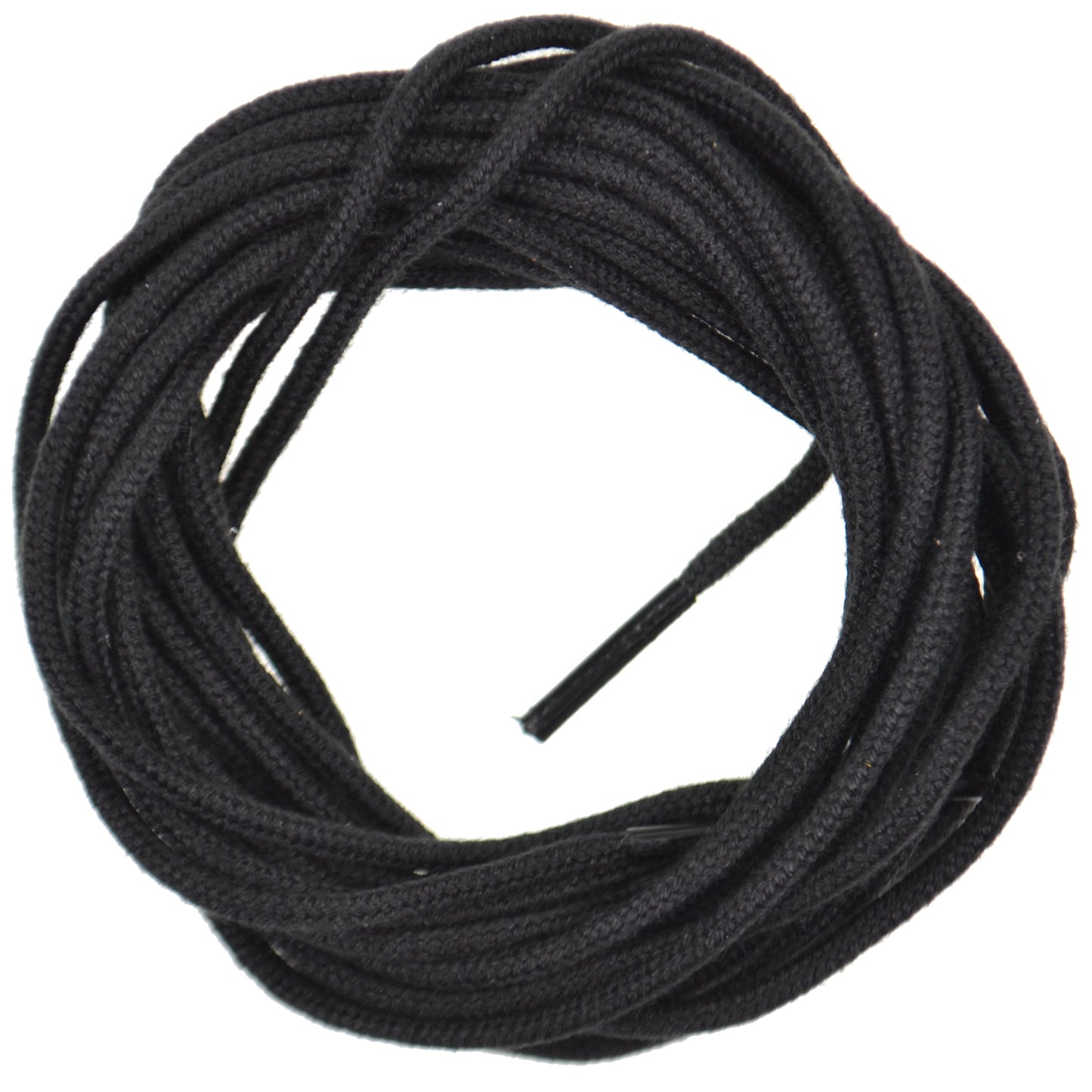 180cm Round Boot Shoe Laces - Black