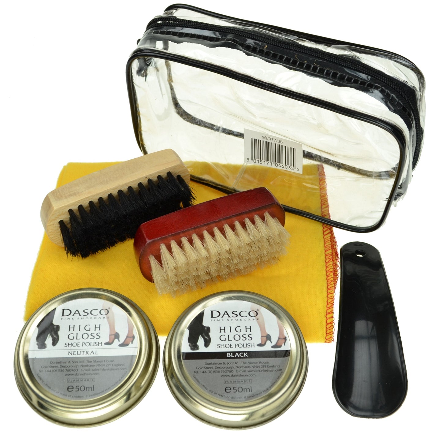 Leather Shoe Cleaning Kit - Small - With Contents