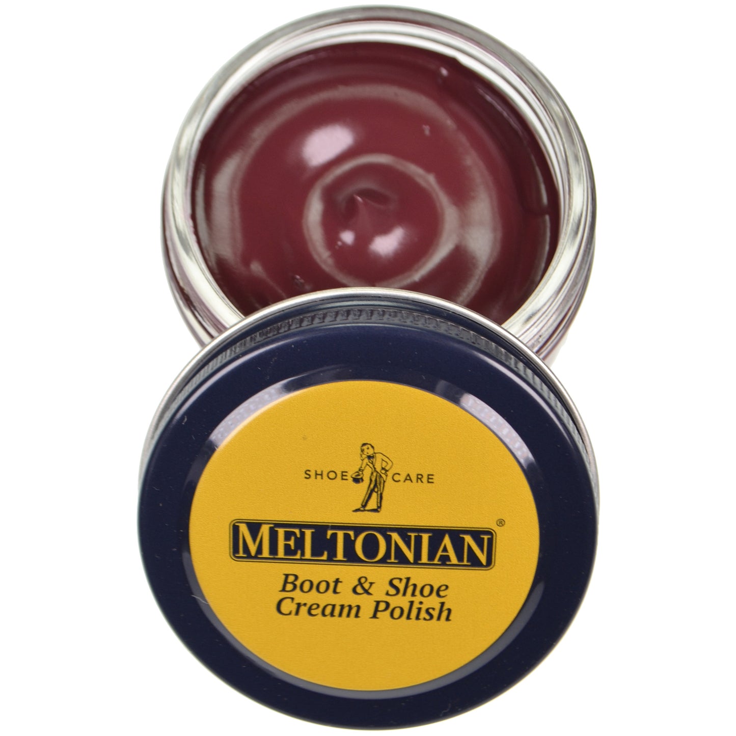Meltonian Boot & Shoe Cream Polish - Burgundy