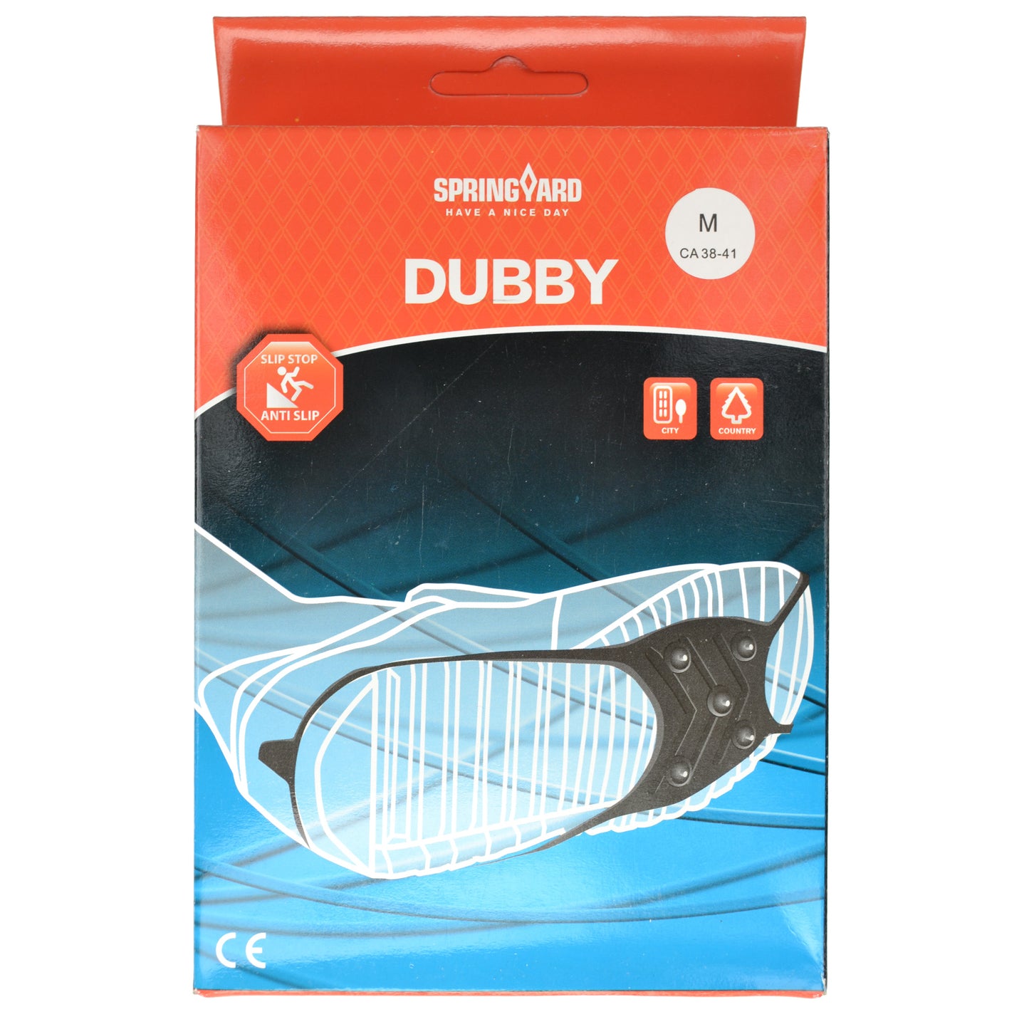 Spiked Anti Slip Shoe Attachment - Dubby - Large (EU 41 - 45)