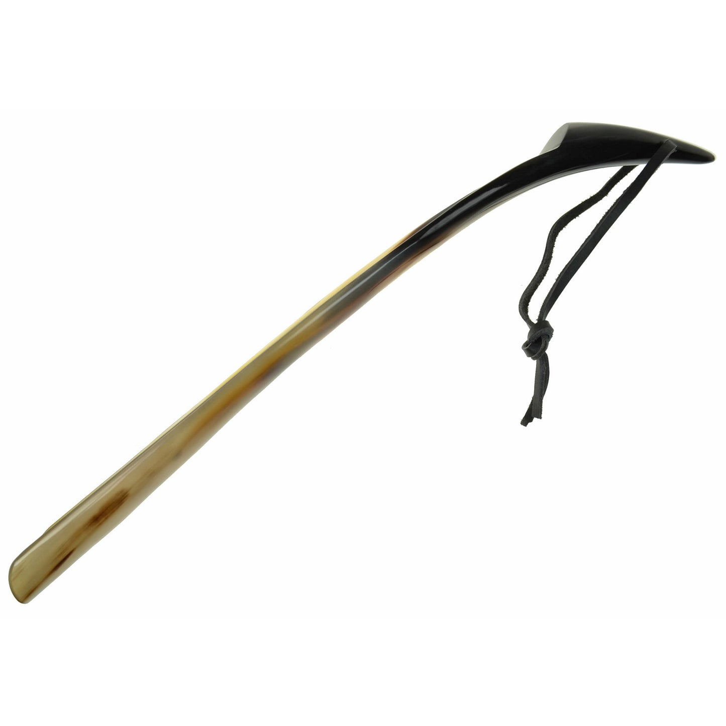 17", 43-46cm Handcrafted Real Horn Shoe Horn