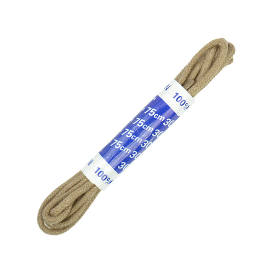 75cm Round Shoe Laces - Taupe
