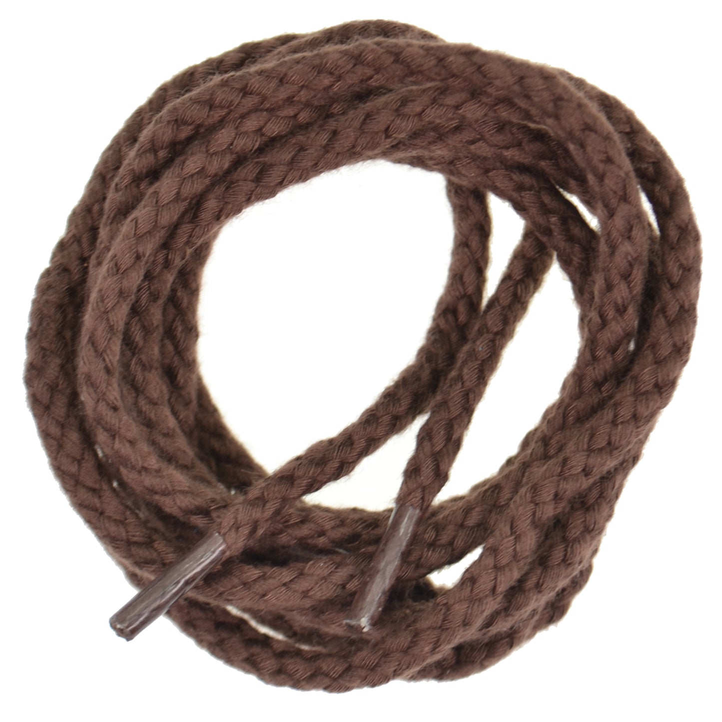 100cm Heavy Cord Shoe Laces - Brown