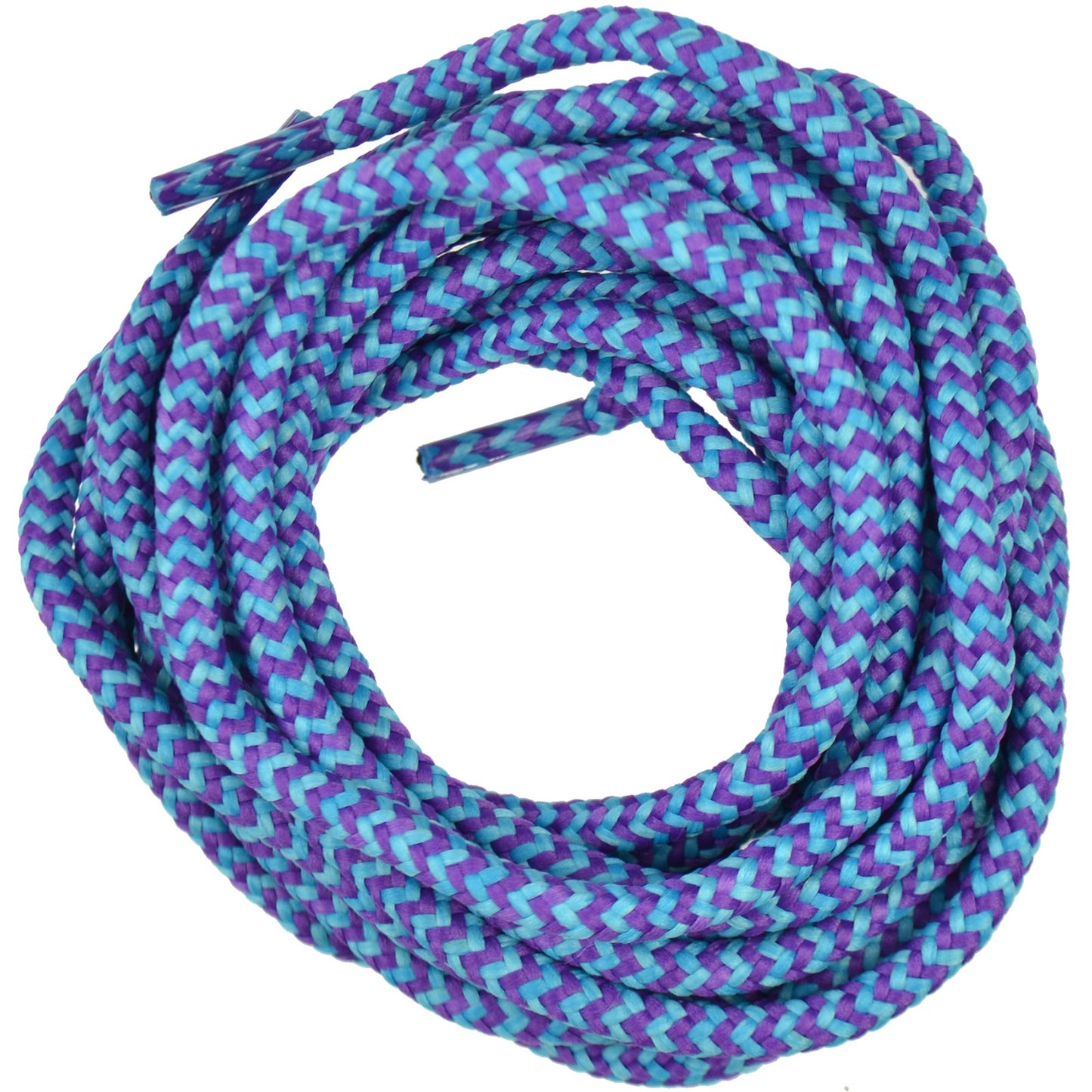 150cm Aqua & purple dog tooth walking boot Shoe Laces