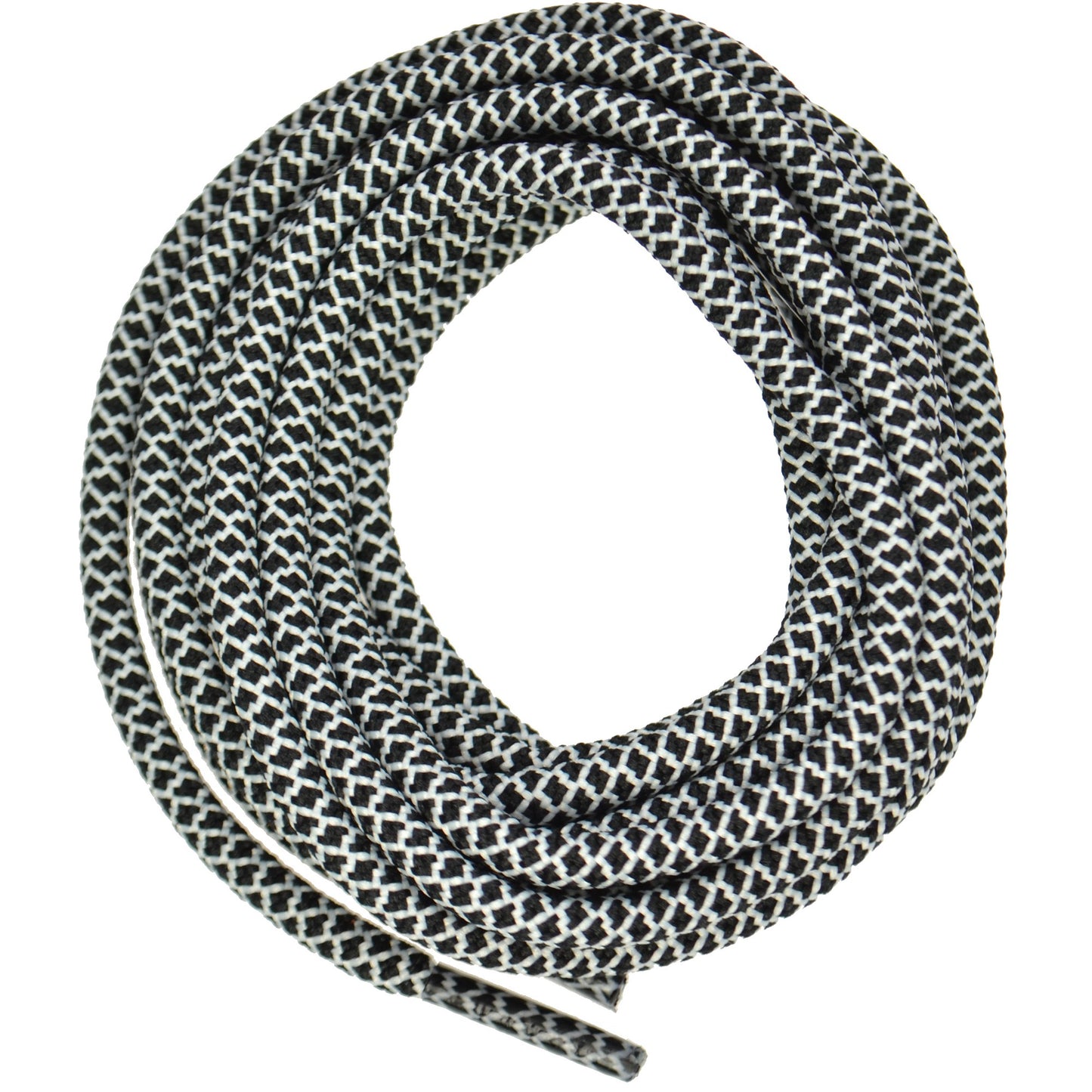 120cm Black-White Honeycomb rope Shoe Laces