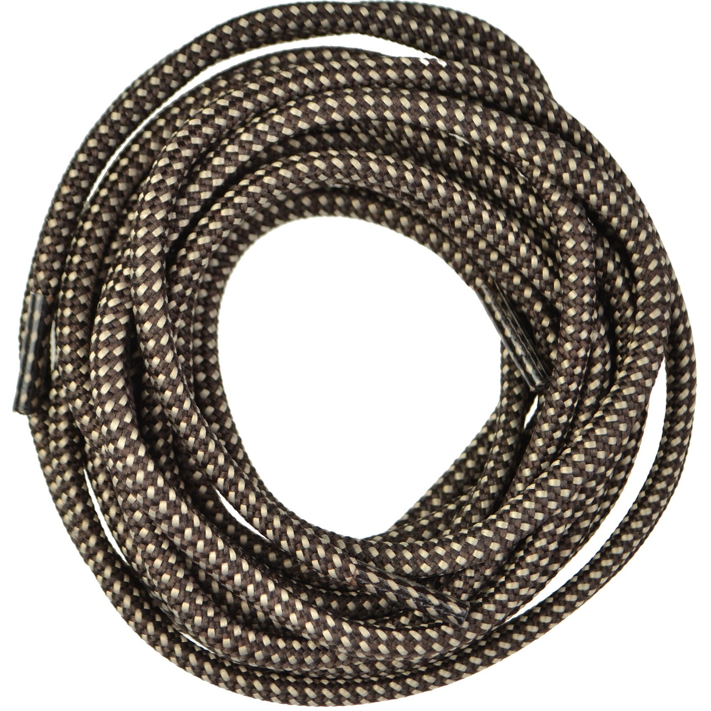 150cm Walking Boot Shoe Laces - Dark Brown with Stone Fleck