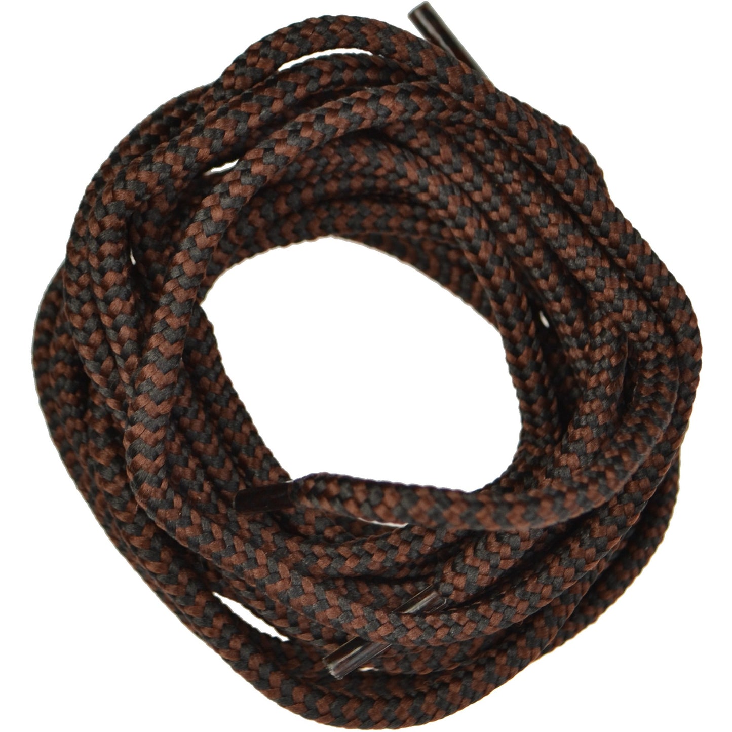150cm Black & brown dog-tooth walking boot Laces