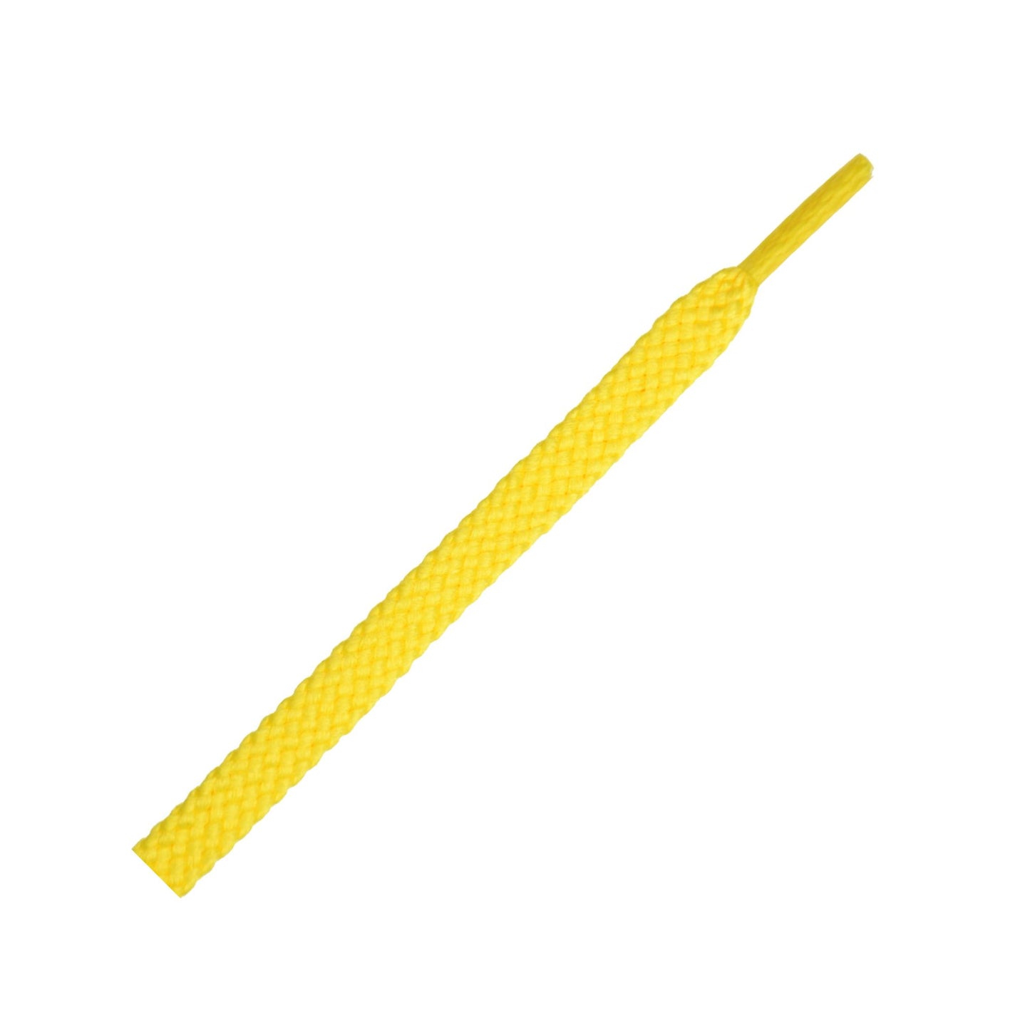 120cm CX Flat Shoe Laces - Lemon Yellow