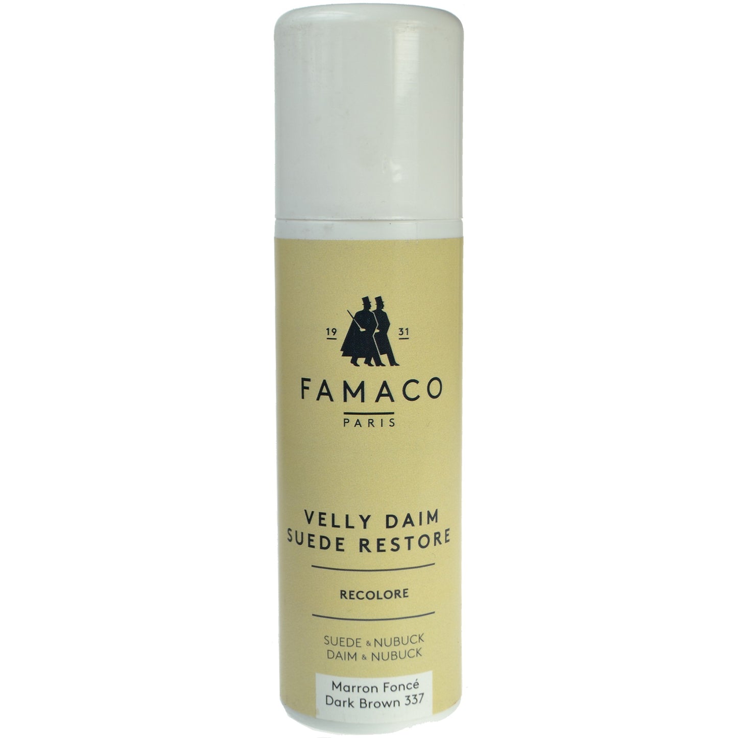 Famaco Suede & Nubuck Colour Restorer 75ml - Dark Brown - No.337