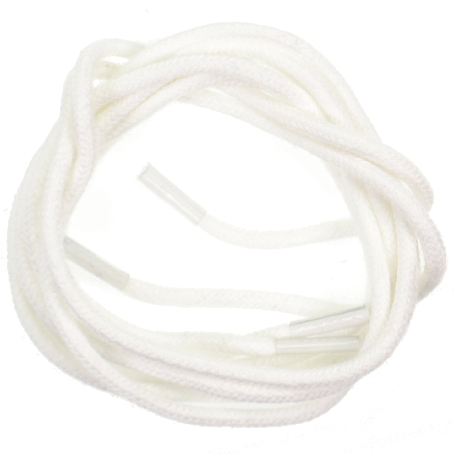 45cm Round Shoe Laces - White