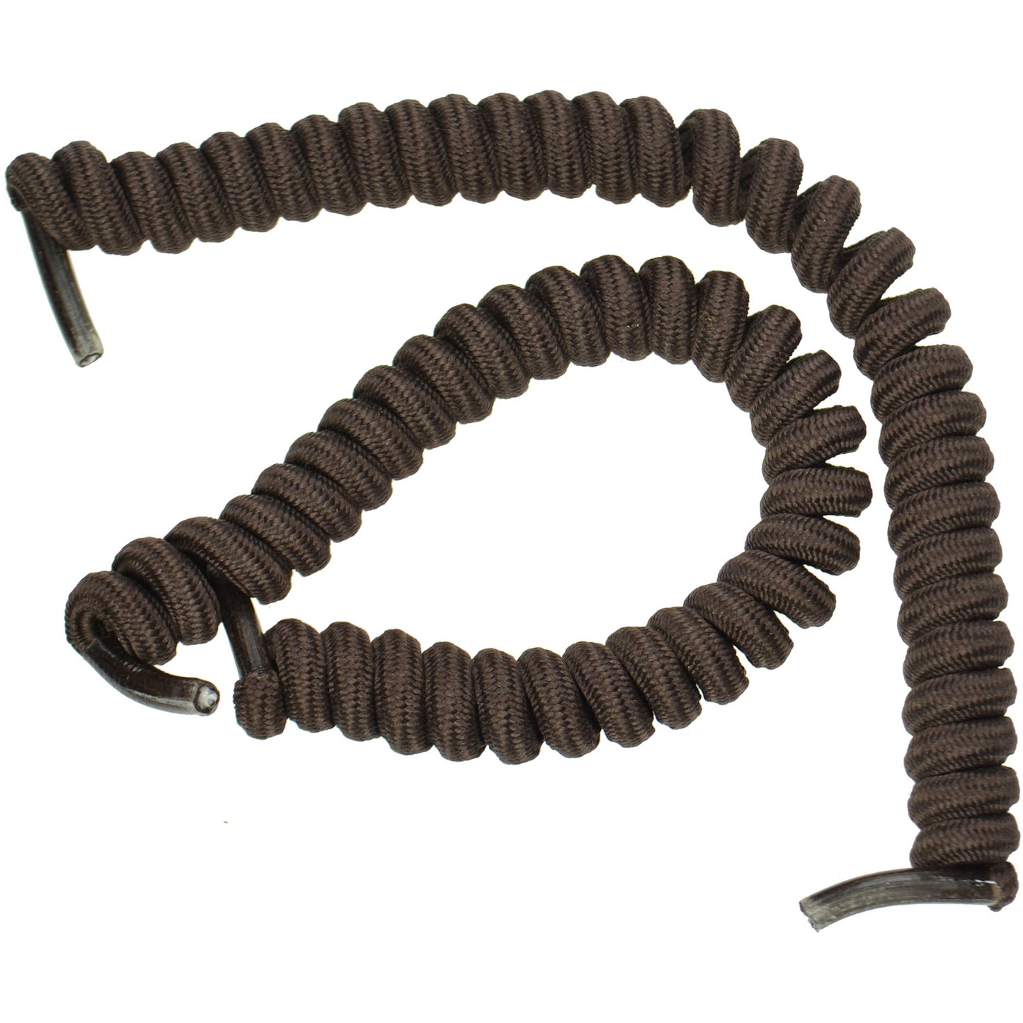 Vizi Coil Elastic No Tie Shoe Laces - Brown