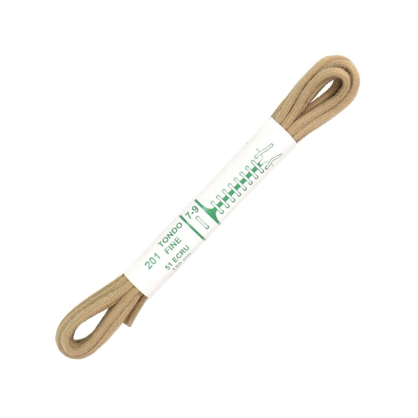 120cm Premium Round Shoe Laces - Taupe 2mm
