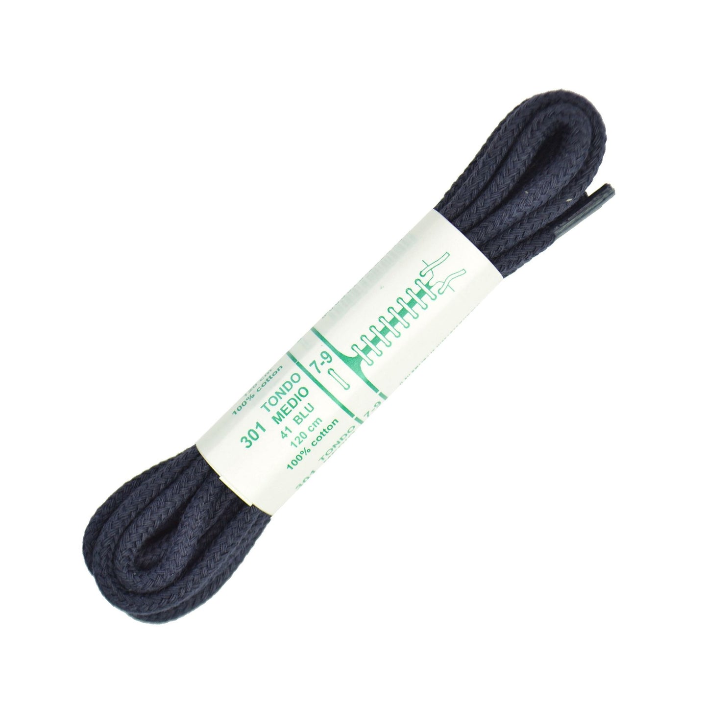 120cm Premium Cord Shoe Laces - Navy Blue 4mm