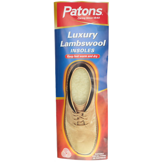 Patons Luxury Lambswool insole - Size M6-7; W7-8