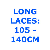Long Laces: 105-140cm
