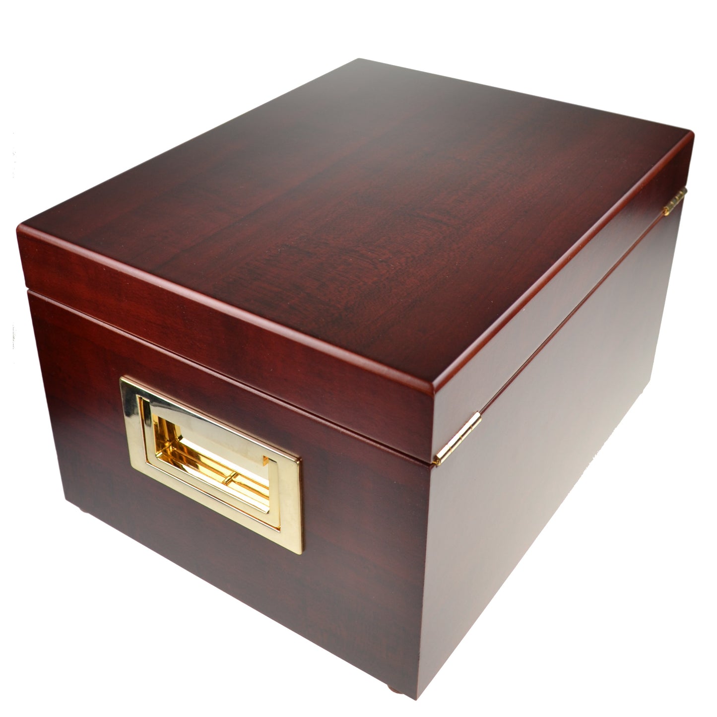 Valet box in Cherry with contents