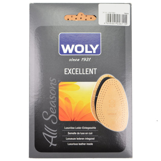 Woly Half Leather Insoles (Larger sizes)