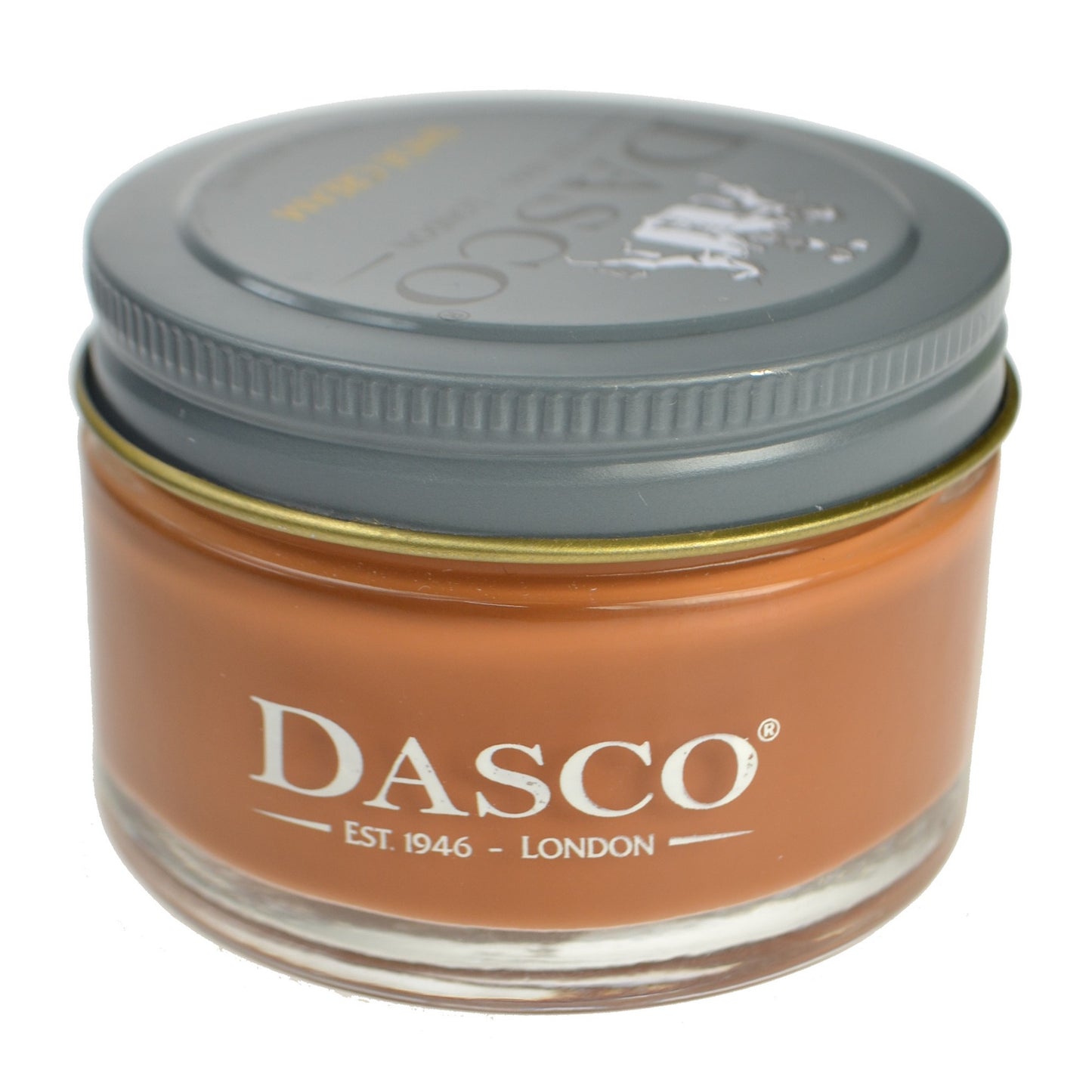Dasco Shoe Cream Shoe Polish with Beeswax - Mid Tan No.117