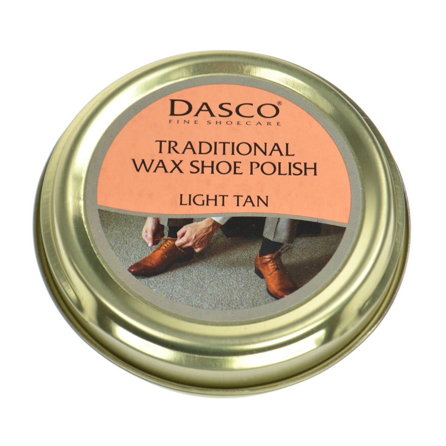 Dasco Wax Shoe Polish - Light Tan No. 116