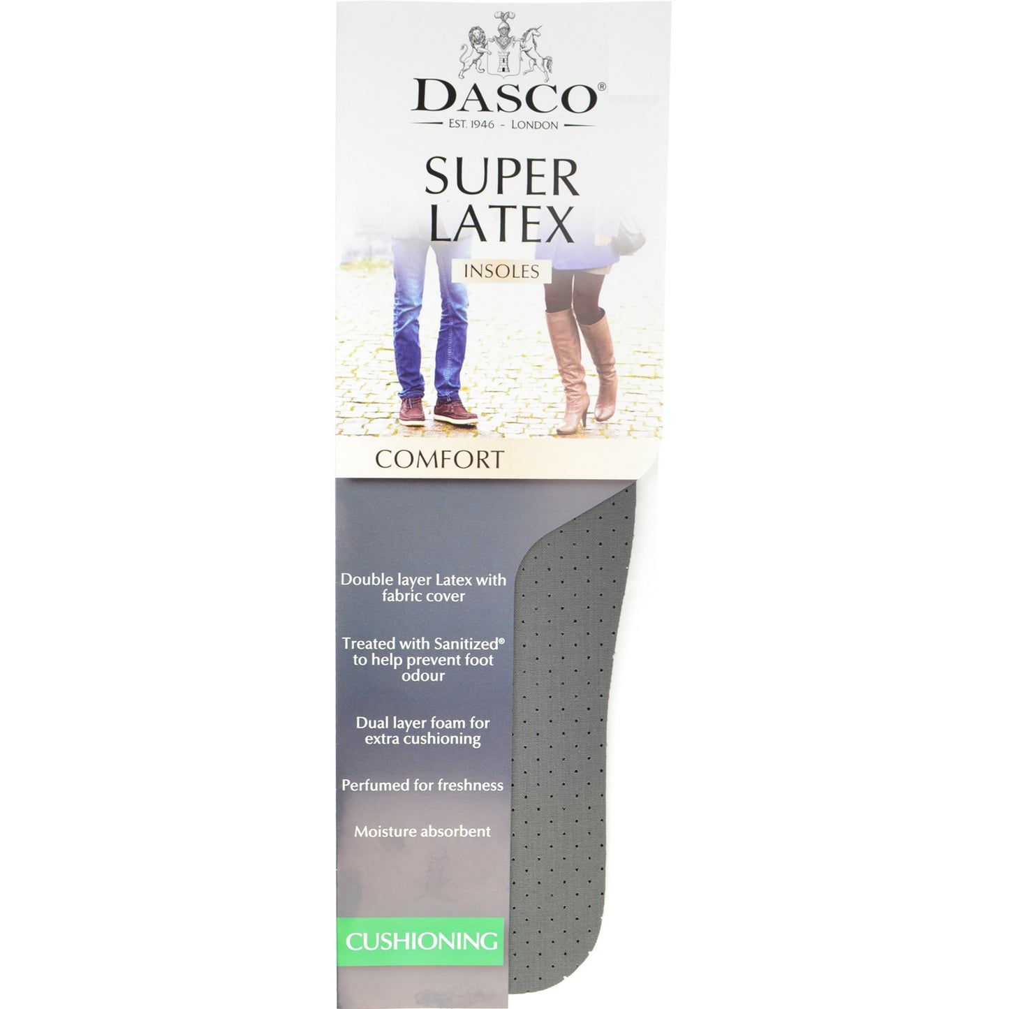 Dasco Ladies Super Latex Cushioning Insole