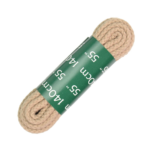 140cm Thick Cord Shoe Laces - Beige