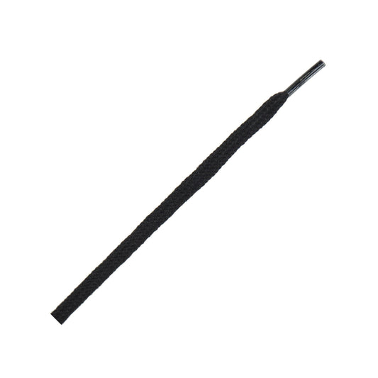 45cm Flat Shoe Laces - Black 5mm