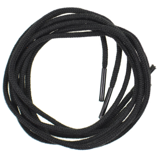 60cm Round Shoe Laces - Black