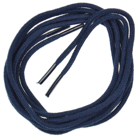 75cm Round Shoe Laces - Navy Blue