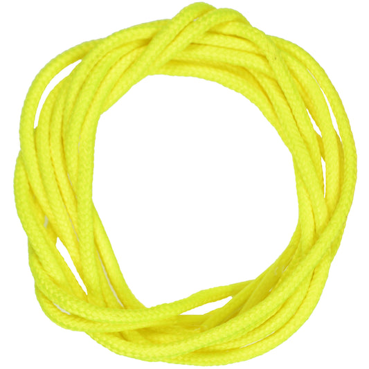 100cm Round Shoe Laces - Fluorescent Yellow 3mm