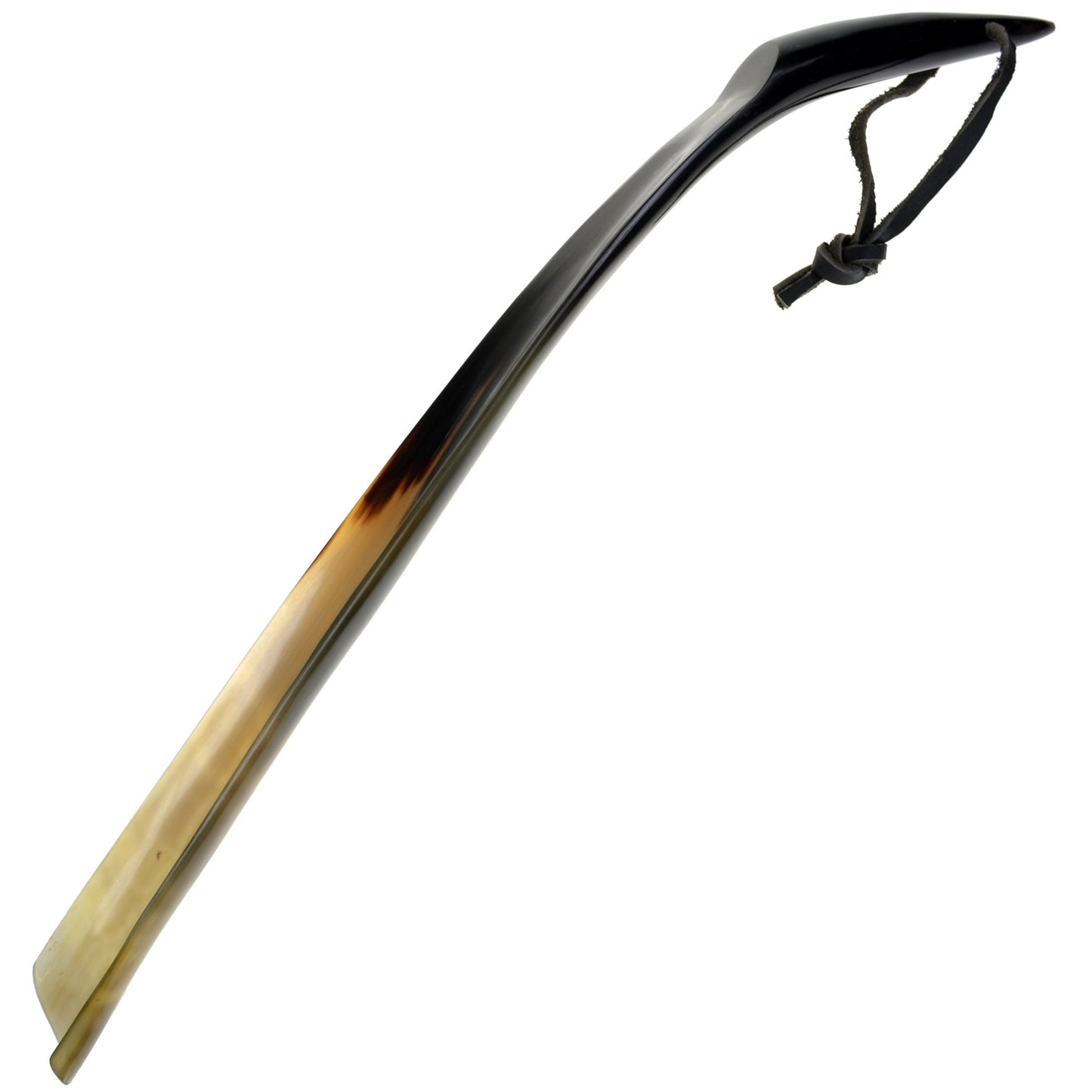 19-20", 48-53cm - Handcrafted Real Horn Shoe Horn