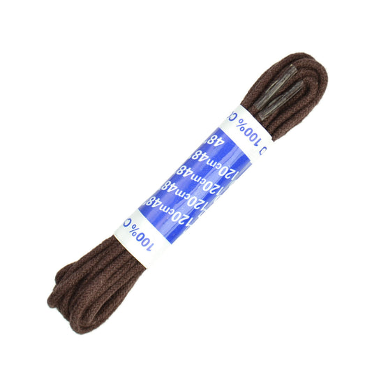 120cm Round Shoe Laces - Brown