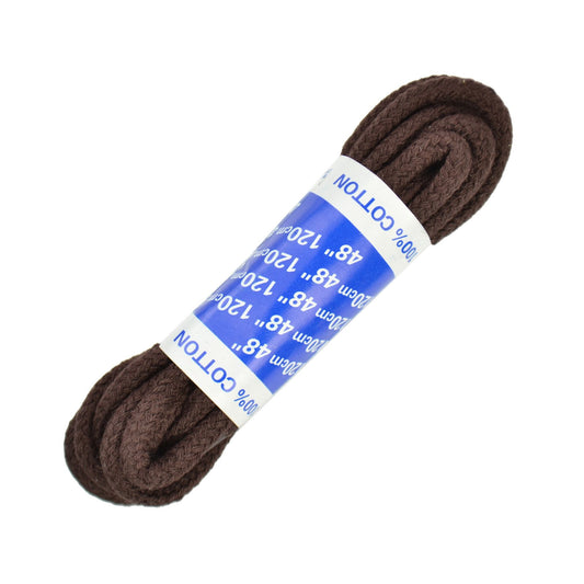 120cm Cord Shoe Laces - Brown
