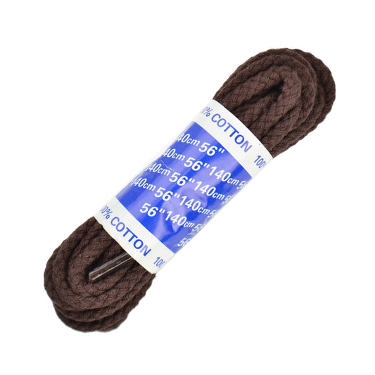 140cm Chunky Cord Shoe Laces - Brown