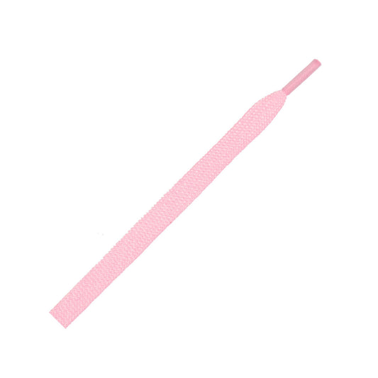 100cm Flat Shoe Laces - Pastel Pink