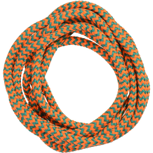 150cm Orange & Jade Dog-Tooth Walking Boot Shoe Laces