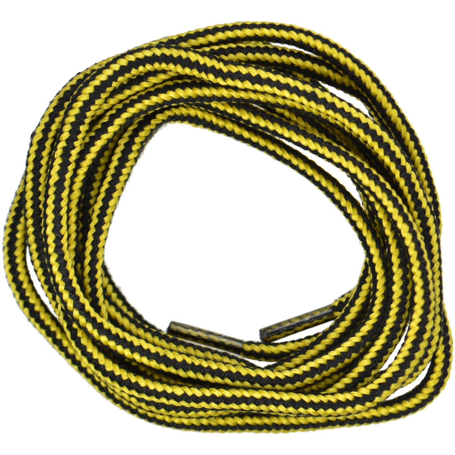100cm 'Kicker Style' Shoe Laces - Yellow & Black