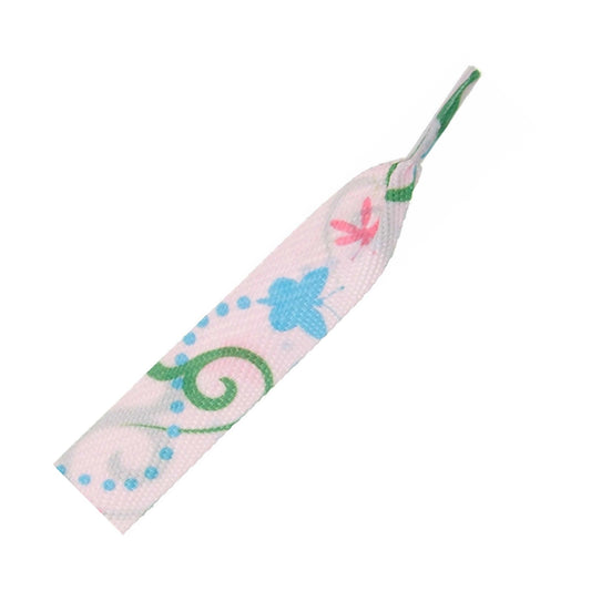 100cm Fashon Ribbon Shoe Laces - Paisley wide 15mm