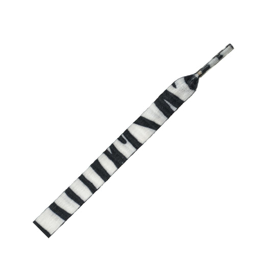 120cm Fashion Shoe Laces - Zebra