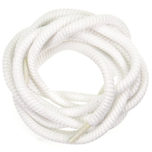 140cm Polyvelt Shoe Laces - White