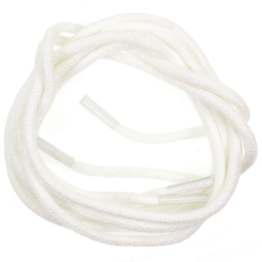 140cm Round Shoe Laces - White